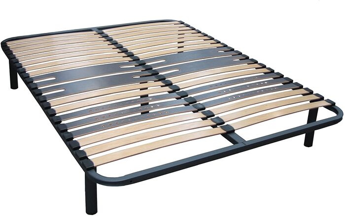 Sommier à lattes 160x200 5 pieds