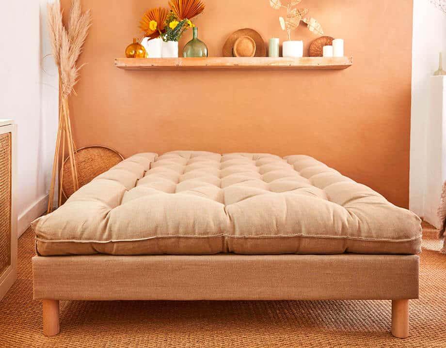kipli futon en latex naturel